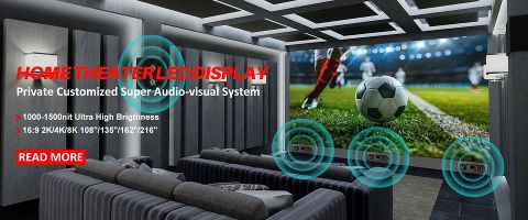 UHD LED home theater display
